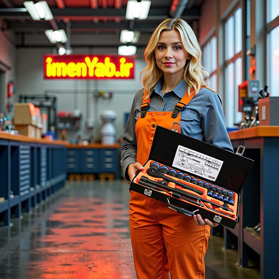 جعبه بکس فشار قوی 24 پارچه کینگ تولز