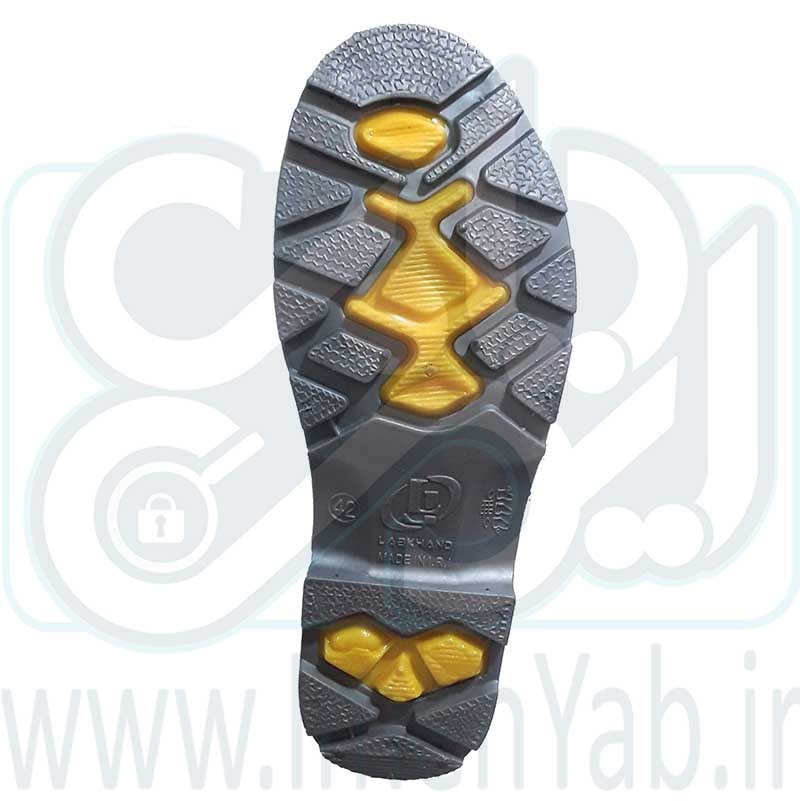 چکمه لاستیکی سفید پنجه فولادی لبخند
