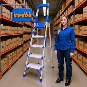 نردبان خانگی 5 پله  هایلوکس