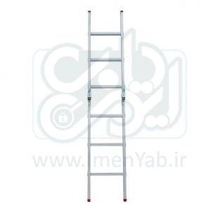 نردبان تاشو آلومینیومی دو تکه 6 پله 1 متری هارمونی