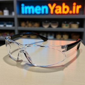 عینک آزمایشگاهی طرح اسپرت V100
