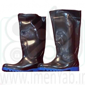 چکمه لاستیکی مشکی نسیم