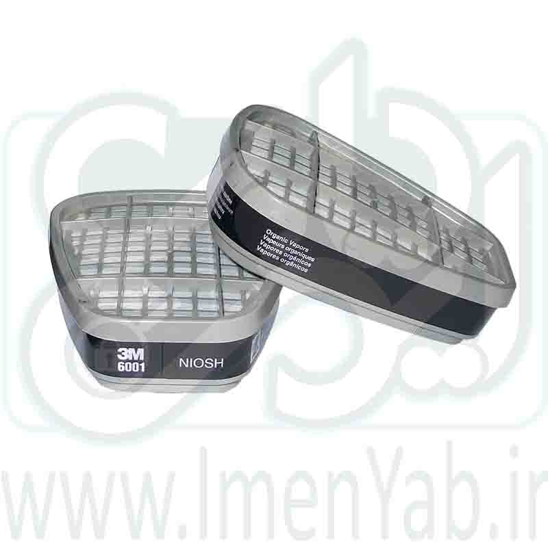 فیلتر شیمیایی باند مشکی اصلی 3M 6001 