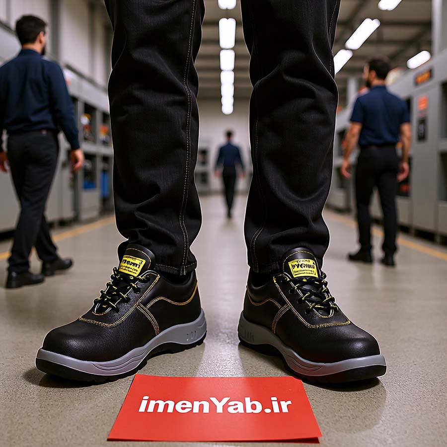 کفش ایمنی پنجه کامپوزیت زیره PU مدل بتا