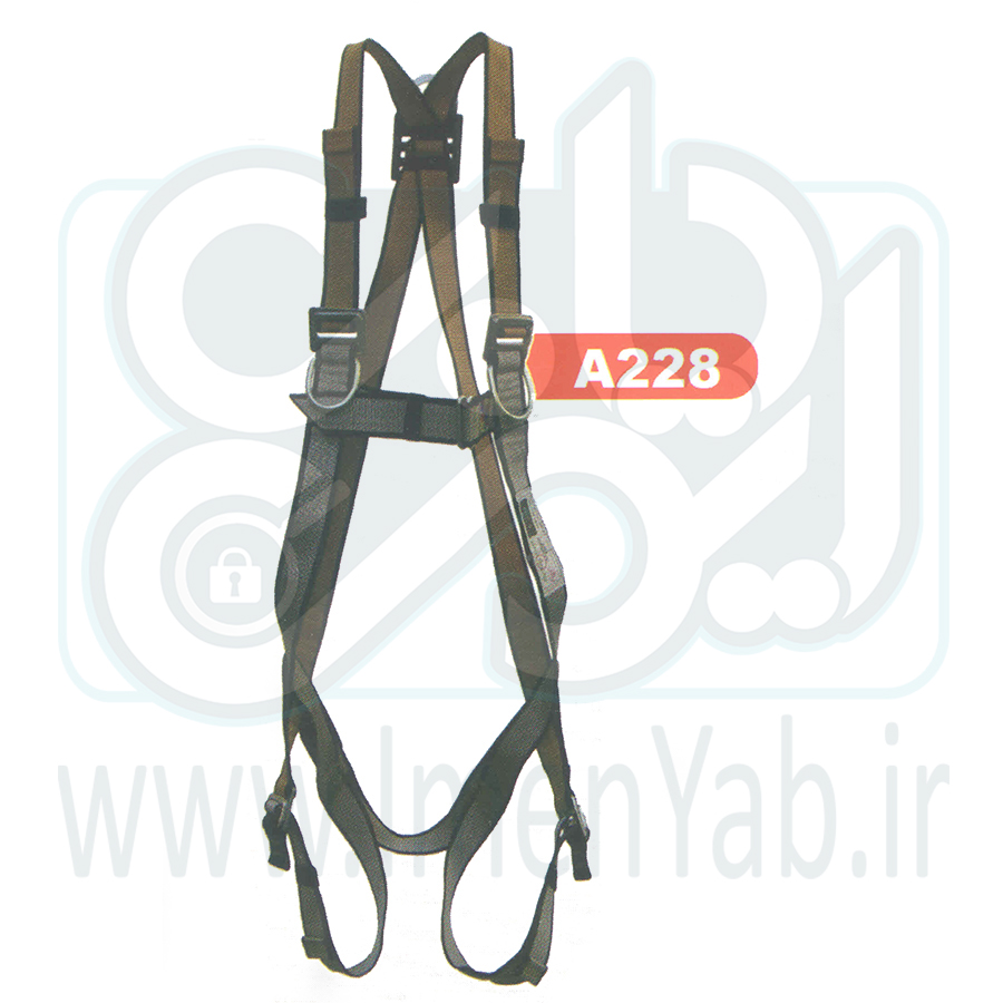 کمربند ایمنی هارنس البرز پوشش مدل A228 