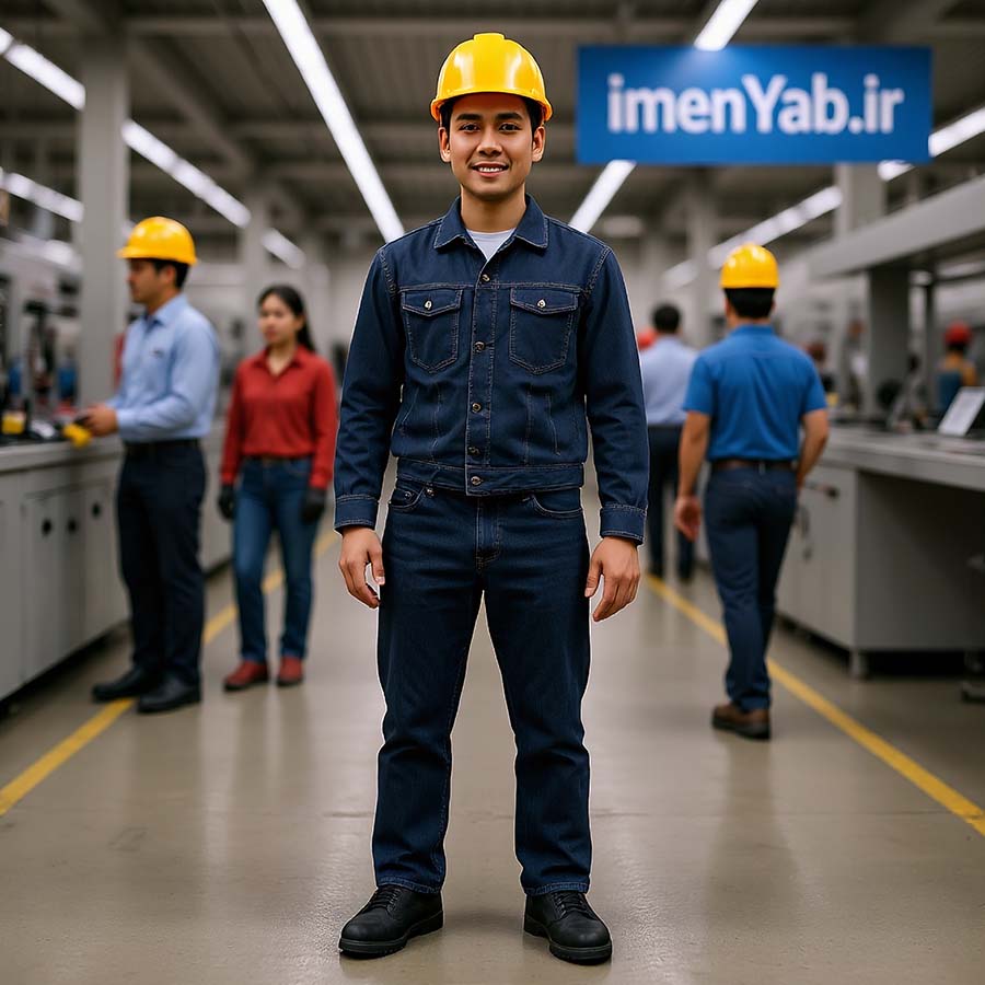 لباس کار دو تکه لی 