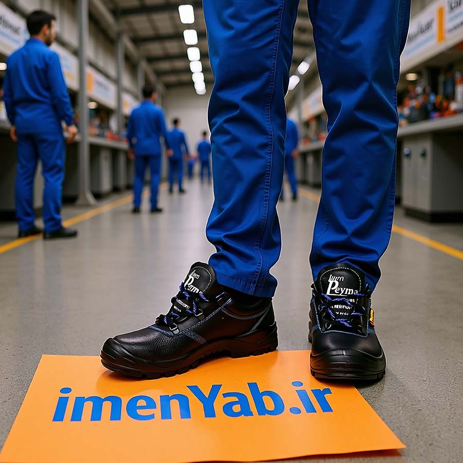 کفش ایمنی پنجه فولادی پیما