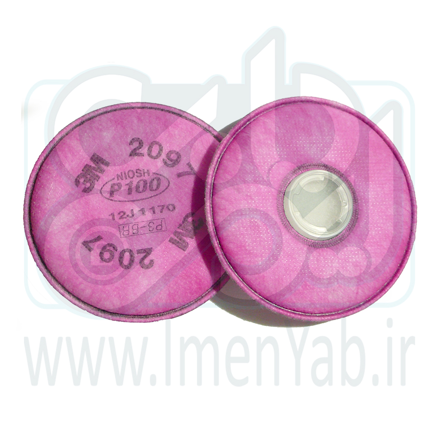 فیلتر گرد و غبار اکتیوکربن 3M 2097 P100 