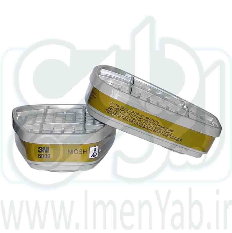 فیلتر باند زیتونی مولتی گاز اصلی 3M 6006 